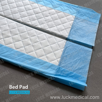 Disposable Bed Pad 800-1200 Ml Absorbtion Blue